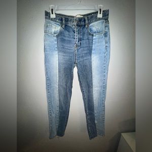 PACSUN- vintage icon multi colored mom jean